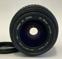 1円～【中古/美品/動作保証】 Canon キヤノン EOS 55 一眼レフフィルムカメラ SIGMA DL ZOOM LENS 35-80㎜ 1:4-5.6 _画像7