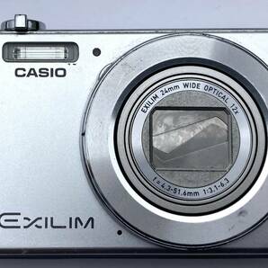 1円～【中古品/動作未確認】CASIO カシオ デジタルカメラ EXILIM EX-ZS180SR シルバーの画像1