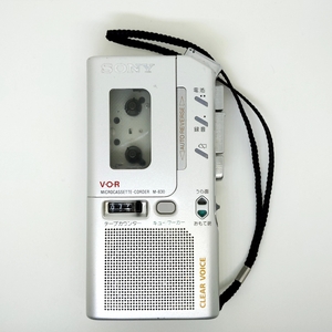 ジャンク★SONY M-830 マイクロカセットレコーダー ソニー MICRO CASSETTE WALKMAN