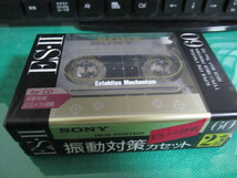  SONY ES・Ⅱ ６０振動制御ESメカ搭載　２個カセットテープ_画像6