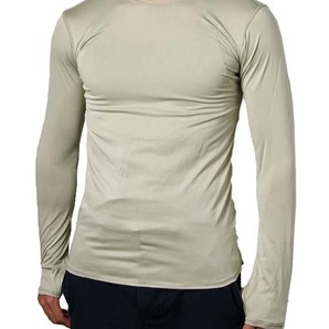 アメリカ軍実物放出品 ECWCS GEN3 LEVEL1 ミリタリー ロングTシャツ 新品未使用デッドストック XS/Rサイズ ML-T59KN-SBの画像1