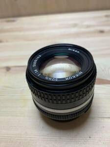 Nikon レンズ 50mm f1.4 マニュアル　オールドニコン　カメラレンズ NIKKOR 