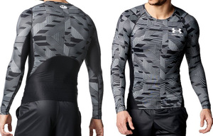 Under Armour New! UA изотильная рубашка с длинным рукавом LG