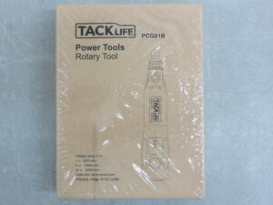 TACKLIFE PCG01B ミニルーター 3段変速　32PCSビット 3.7V/7.4W 彫刻/充電式　USBケーブル付き コンパクト 軽量　新品 未使用 未開封品