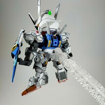 ☆イラスト風模型☆アニメ塗り☆ガンプラ☆ガンダム☆完成品☆塗装済み☆SDEX☆フlエアリアル☆GUNDAM☆GUNPLA☆リペイント☆2D 2DGUNPLA_画像5