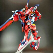 ☆イラスト風模型☆アニメ塗り☆ガンプラ☆ガンダム☆完成品☆塗装済み☆HG☆イモータルジャスティス☆GUNDAM☆GUNPLA☆2DGUNPLA_画像2