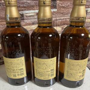 ② 1円〜！ 未開栓 SUNTORY サントリー 山崎 12年 シングルモルト 3本セット YAMAZAKI 700mL 43%の画像4