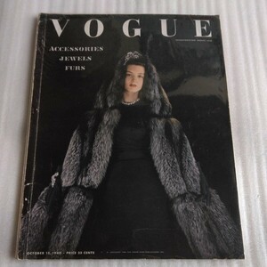 VOGUE　ヴォーグ　1940年　October 15　ホルスト　スタイケン　トニー・フリッセル　ルイーズ・ダール=ウォルフ　ローリングス