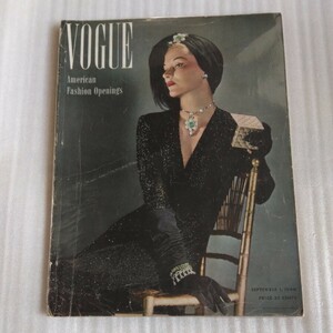 VOGUE ヴォーグ 1940年　September 1　ホルスト　ローリングス　アントン・ブリュール　ヴィンテージ　アメリカ　ファッション雑誌