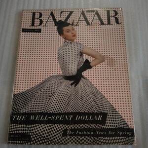 Harper's BAZAAR ハーパーズ・バザー　1952年　February アヴェドン　ルイーズ・ダール=ウォルフ　リリアン・バスマン　ビル・ブラント