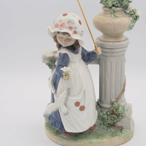 【絶版】リヤドロ LLADRO 5284 春のお散歩 Glorious Spring スペイン製 フィギュリン 少女の画像3