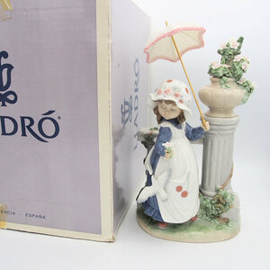 【絶版】リヤドロ LLADRO 5284 春のお散歩 Glorious Spring スペイン製 フィギュリン 少女