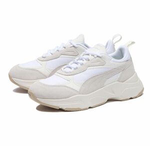 カッシア SFS PUMA プーマ ローカットスニーカー ホワイト 24.0 24cm シューズ 靴 ランニングシューズ