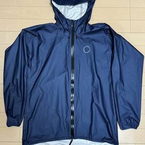 山と道 UL Rain Jacket PU Sosui Navy UNISEX S レイン フーディの画像1