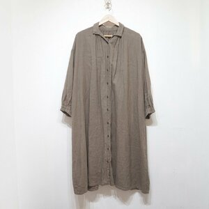 nest robe (F) ネストローブ　シャツワンピース　日本製　01184-1150-1　I4-10