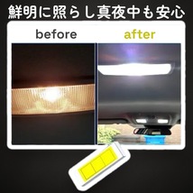 LED ルームランプ 室内灯 ルーム T10×31mm 3W 両口金タイプ フェストン球 ホワイト 省エネ 長寿命 新品 キャンセラー内蔵 車内灯_画像5