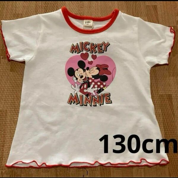 リトシー Tシャツ 130cm ミニー しまむら バースデイ Tシャツ 半袖