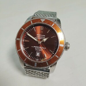 【ジャンク品】Breitling / ブライトリング スーパーオーシャン A17320の画像1