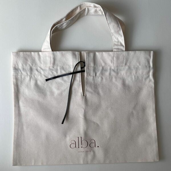 alba. original cotton bag (アルバ　オリジナルコットンバッグ) 