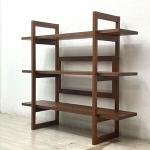 * master wall MASTERWAL wild wood shelf WILDWOOD SHELF walnut natural wood shelf bookcase display shelf regular price Y167,200-