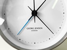 ◇ ジョージジェンセン Georg Jensen コッペル KOPPEL アラームクロック Φ10cm ヘニング・ コッペル_画像5