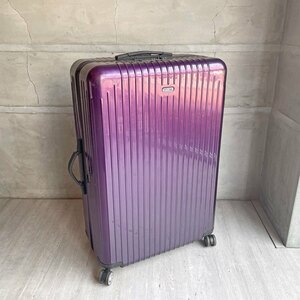 ! Rimowa RIMOWA salsa air SALSA AIR suitcase Carry back Ultra violet 4 wheel LL size 91L TSA lock Germany 