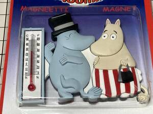 ムーミンパパ ムーミンママ 温度計 フィンランドのお土産 マグネット Moomin