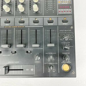 【現状品】Pioneer パイオニア/PREAMP/MIXER/DJM-500/プリアンプ/DJミキサー/オーディオ機器/GH06D12AD001の画像6