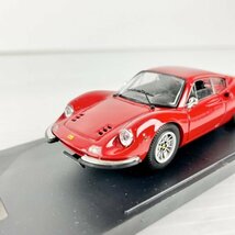 《現状品》Bang バン/1:43/FERRARI フェラーリ/DINO ディーノ/246 GT/HIGH QUALITY MODEL/レッド/赤/ミニカー/GH06D12MC004_画像7