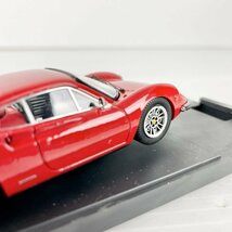 《現状品》Bang バン/1:43/FERRARI フェラーリ/DINO ディーノ/246 GT/HIGH QUALITY MODEL/レッド/赤/ミニカー/GH06D12MC004_画像10