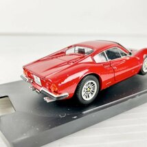 《現状品》Bang バン/1:43/FERRARI フェラーリ/DINO ディーノ/246 GT/HIGH QUALITY MODEL/レッド/赤/ミニカー/GH06D12MC004_画像9