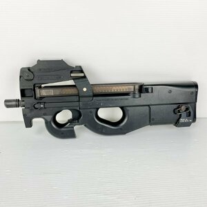 { present condition goods }TOKYO MARUI Tokyo Marui /P-90/MODEL PROJECT 90 Cal 5.7×28 SS90/ sub machine gun / electric gun /TA06D21TG007