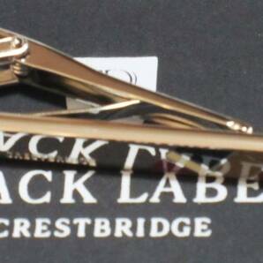 新品 ブラックレーベル ネクタイピン BLACK LABEL CRESTBRIDGE 日本製 クレストブリッジチェックエポタイバー 銀 国内正規店購入品の画像6