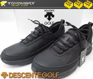 G207 ● Descente Golf Decanto Golf ● Новый [Эффект изоляции GAINA ADASTION] Soft Spike Golf Shoes Black/27,5 см. Цена 27500 иен