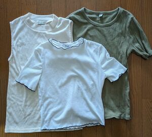 ZARA　ユニクロ　Tシャツ　まとめ売り　ランダムクルーネックTシャツ　韓国ファッション
