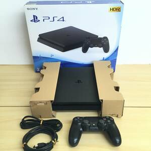 071(17-38) PS4 本体 500GB (CUH-2100A) 動作チェック済み プレステ4 プレイステーション4（コントローラージャンク品）