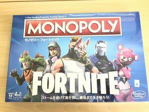 300(8-26) 1 иен старт нераспечатанный монополия four to Night настольная игра MONOPOLY FORTNITE