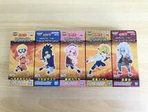 083(5-10) 1円スタート 未開封 WCF NARUTO ナルト ワールドコレクタブルフィギュア ナルト サスケ サクラ ミナト 自来也 5箱 まとめ_画像1