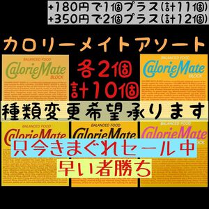 えらべる カロリーメイト 10個セット(195円/1箱) /種類･数変更はお問い合わせ下さい/産後の不足しがちな栄養補給に