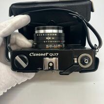 Canon キャノン　フィルムカメラ 黒 QL17 40mm 格安　⑨_画像4