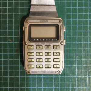 セイコー メンズ腕時計 ヴィンテージ クォーツ C 515-5009 SEIKO CALCULATOR MEMORY