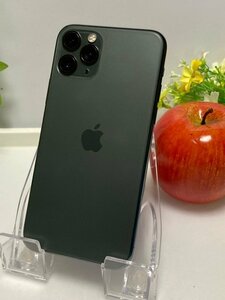 1円～【中古品】 ドコモ SIMフリー スマートフォン Apple iPhone 11Pro 512GB MWCG2J/A ミッドナイトグリーン Y3