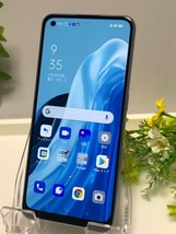 美品 OPPO Reno7 A 128GB☆ au SIMフリー 一括購入品 利用制限〇 android OPG04 スマートフォン ドリームブルー A5710_画像2