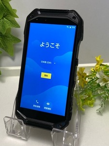 液晶美品☆ SIMフリー au 京セラ TORQUE G04 KYV46 ブラック 判定〇 64GB トルク スマホ本体 送料無料 A5711