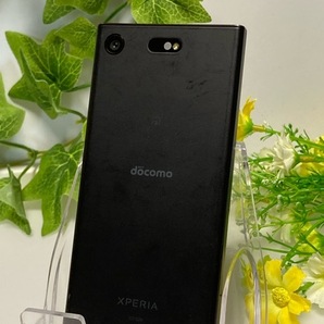 SIMフリー☆ Xperia XZ1 Compact SO-02K docomo ブラック★ バッテリー良好表示☆ ドコモ スマホ本体 中古 A5722の画像4