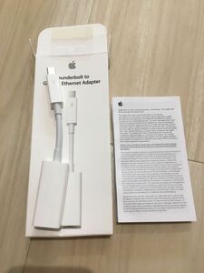 Apple 純正品　Thunderbolt Ethernet Adapter