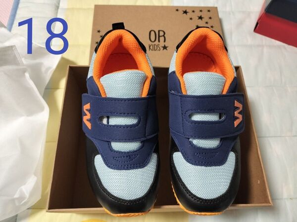 新品ORキッズ スニーカー18 男の子