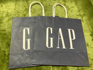 GAP ショップ袋 26×26㎝　２枚