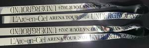 銀テープ2枚セット L'Arc〜en〜Ciel ARENA TOUR2024 UNDERGROUND ラルク