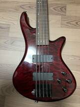 【EMG搭載】SCHECTER シェクター CUSTOM 5 （フレットレス仕様）_画像1